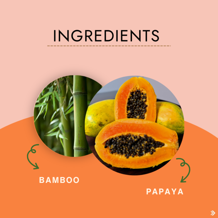 Ingredient of Papaya Moisturizing Cream With Bamboo extract