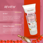 Customer review Tomato Face Wash with Purifying Gram Flour