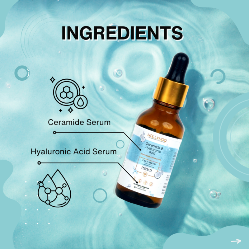 Ingredients - Ceramide Serum Infused with Hyaluronic Acid |