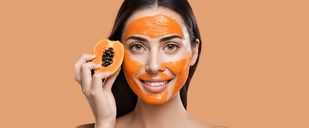 Papaya face pack