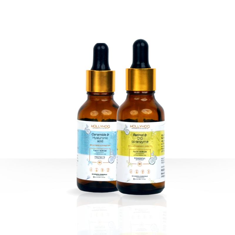 Hyaluronic Acid & Retinol Serum combo