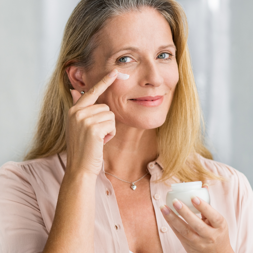 Anti-aging benefit with potato face cream